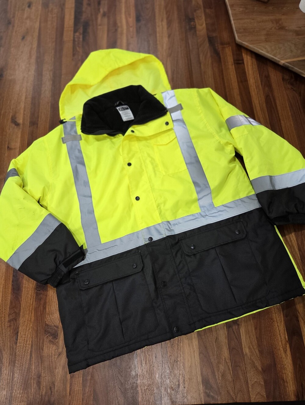 Be Tenacious Ergodyne Glowear 8384 Type R Thermal Safety Winter Parka Size 2XL